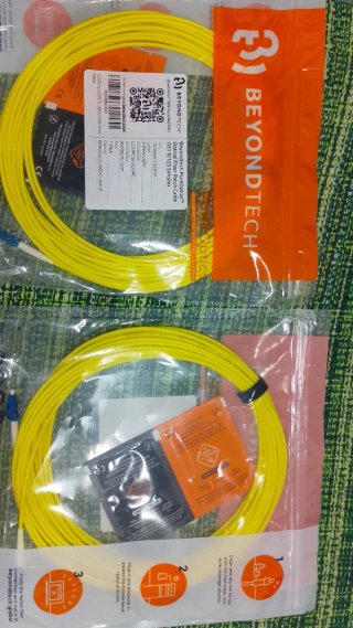 Cable Fibra Óptica Beyondtech 10m OS1 LC/UPC