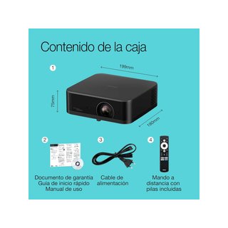 Epson Lifestudio Pop Plus proyector 4K portátil