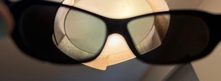 Gafas de sol Quechua niño azul/naranja