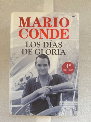 Libro Los Días de Gloria Mario Conde