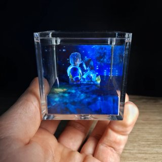 Diorama Final Fantasy Yuna e Tidus