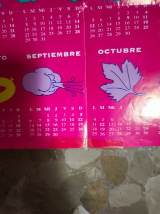 Calendario Barbie Vintage 1993