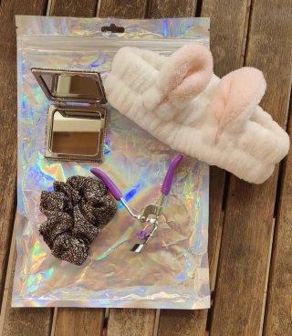 Set Belleza Felpa Conejito Maquillaje