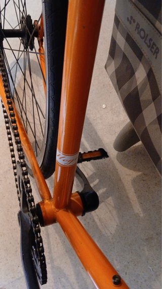 Bicicleta Megamo Fixie/Singlespeed Naranja