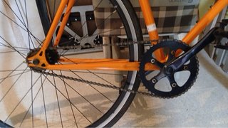 Bicicleta Megamo Fixie/Singlespeed Naranja