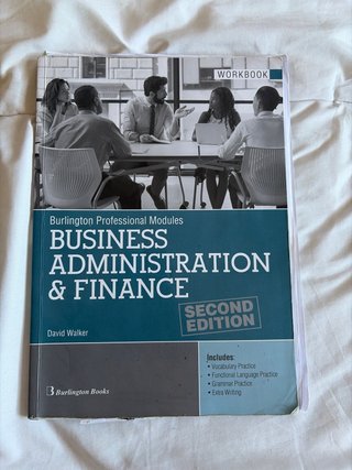 Business Administration Finance Sts 2 Ed (ciclo...