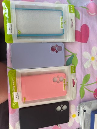 Fundas Oppo Reno 8 Lite (4 unidades)