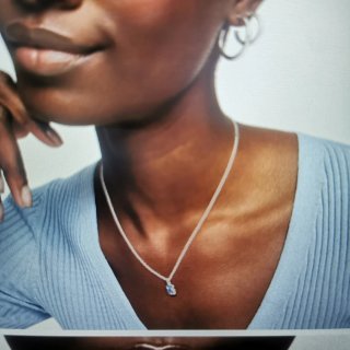 Collar corto Tous Oso Azul Plata