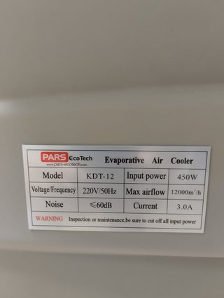 Ventilador evaporativo  EcoTech Climatizador