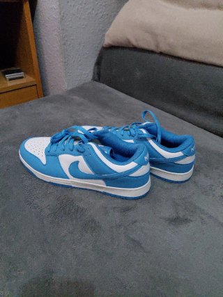 Nike Dunk Low Azules y Blancas