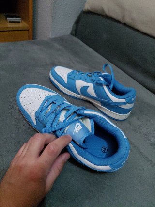 Nike Dunk Low Azules y Blancas