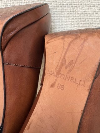 Tacones Martinelli Piel Color Marrón Talla 38