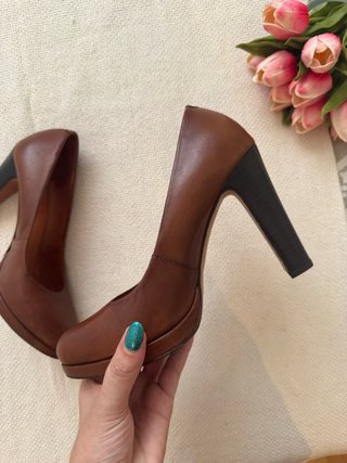 Tacones Martinelli Piel Color Marrón Talla 38