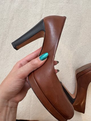 Tacones Martinelli Piel Color Marrón Talla 38