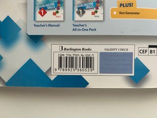BURLINGTON SKILLS 1 BACH ENG WB