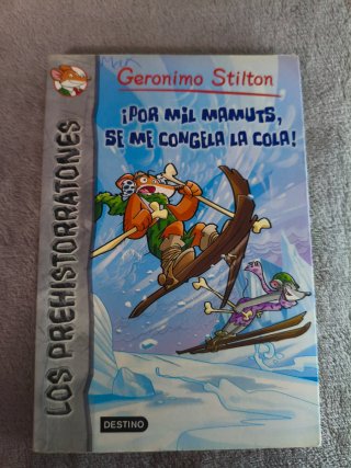Lote 4 libros Los Prehistorratones Gerónimo Stilto