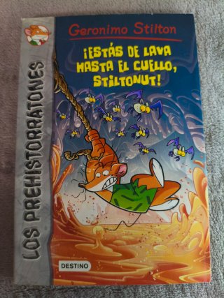Lote 4 libros Los Prehistorratones Gerónimo Stilto