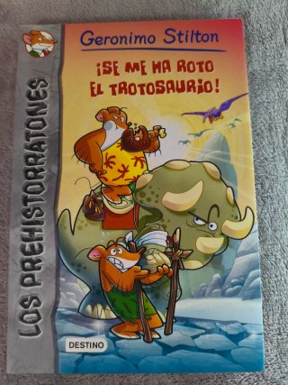 Lote 4 libros Los Prehistorratones Gerónimo Stilto