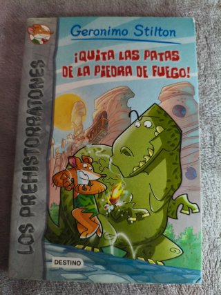 Lote 4 libros Los Prehistorratones Gerónimo Stilto