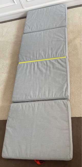 Colchón Plegable IKEA SLÄKT Beige/Verde