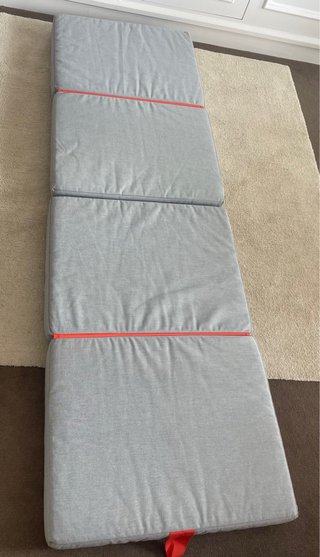 Colchón Plegable IKEA SLÄKT Beige/Verde