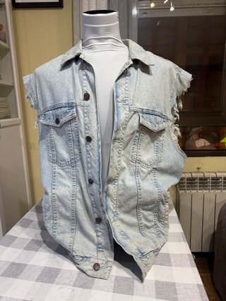 Chaqueta vaquera customizada Electric Youth