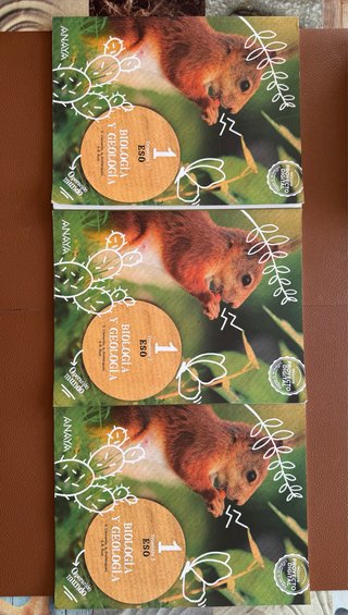 Libros Biología y Geología 1 ESO