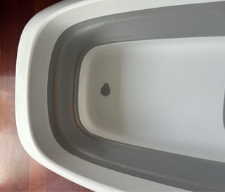 Bañera Plegable Twistshake Blanca