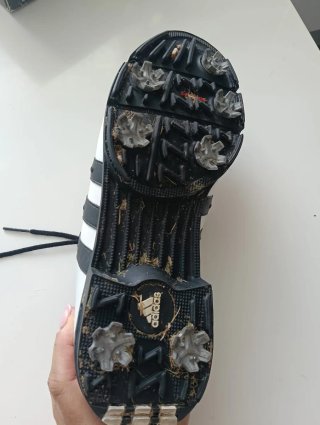 Zapatos de Golf Adidas Blancos y Negros