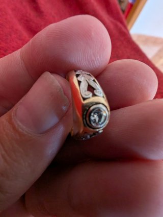 Anillo Oro 18k Diamante