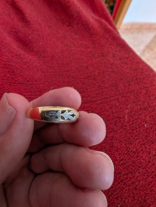 Anillo Oro 18k Diamante