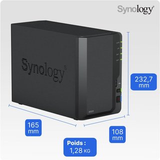 - Synology DS223 almacenamiento en red bajo cons