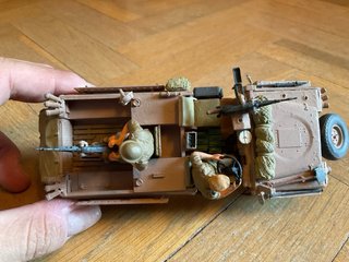 Tamiya Jeep SAS Británico 1/35 Desierto
