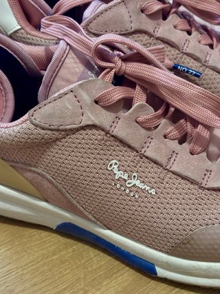 Zapatillas Pepe Jeans rosas y blancas