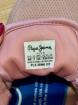 Zapatillas Pepe Jeans rosas y blancas