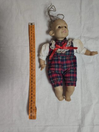 Bambola Vintage Gomma 26cm Anni 80/90