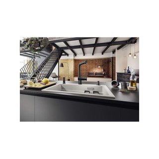 Rubinetteria da cucina BLANCO LINUS-S 525807 nero opaco