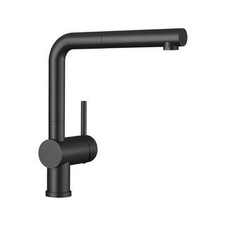 Rubinetteria da cucina BLANCO LINUS-S 525807 nero opaco