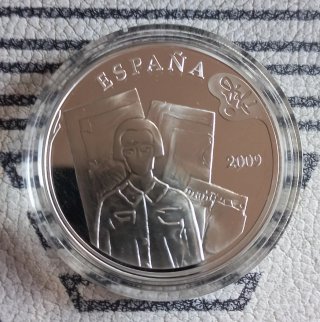 Cincuentin de Plata de Salvador Dali.No hago envío