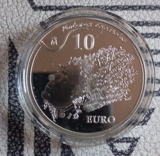 Cincuentin de Plata de Salvador Dali.No hago envío