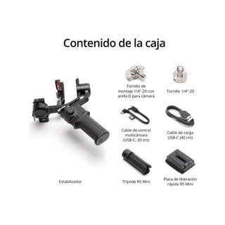 DJI RS 3 Mini estabilizador cámara portátil