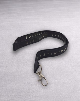 Lanyard Oficial Destiny 2 Bungie Negro Gamer