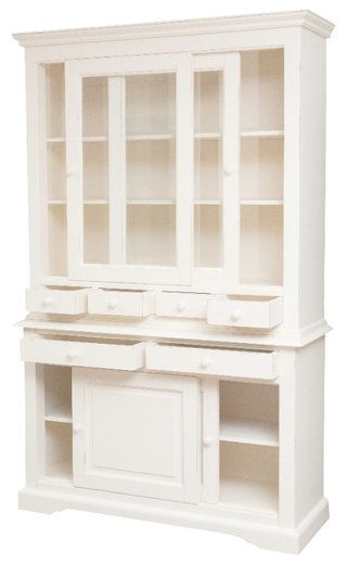 Credenza Country in legno massello di tiglio finit