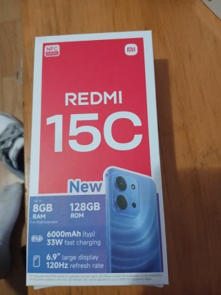 Redmi 15C 8GB RAM 128GB ROM Azul son2 teléfonos 15