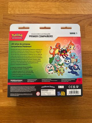 5 Cajas Pokémon Primer Compañero Español