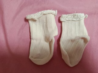 Conjunto bebé: jersey y polaina gris