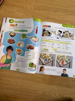 Libro de texto Inglés Open Up 4 Primaria