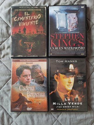 Colección DVD's Stephen King