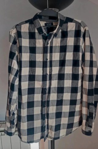 Lote 3 Camisas Cuadros. Talla M y talla L.