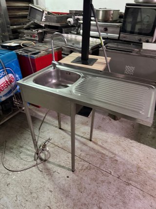Fregadero de acero inoxidable para hostelería